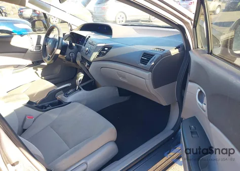 2012 Honda Civic Lx from USA, damaged, VIN 19XFB2F54CE346499